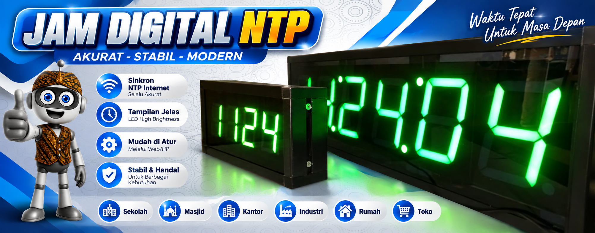 Jam Digital NTP