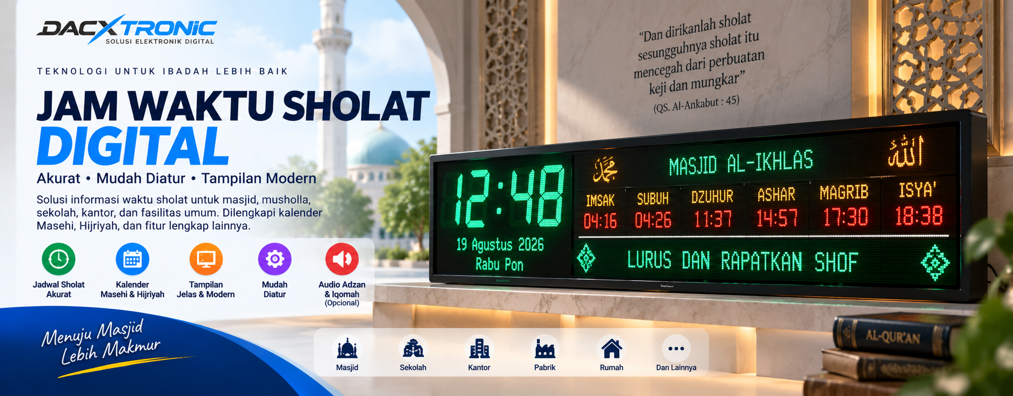 Jam Waktu Sholat