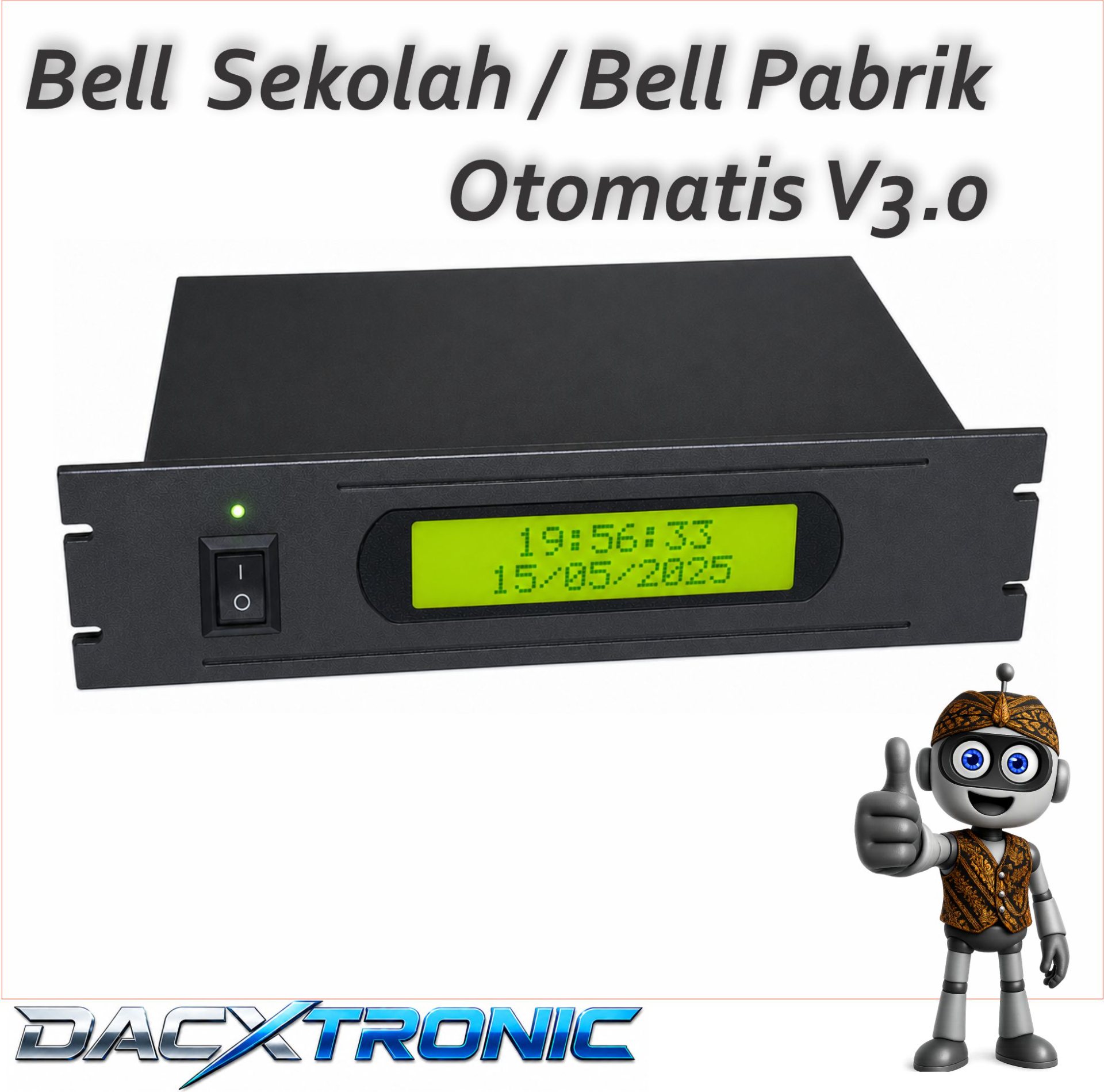 Bell Otomatis LCD